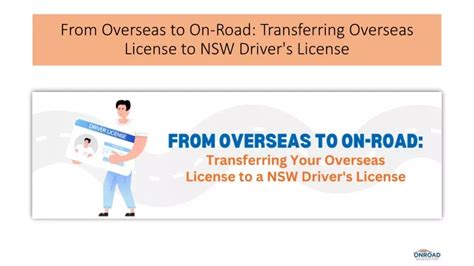 transfer nsw drivers licence overseas.